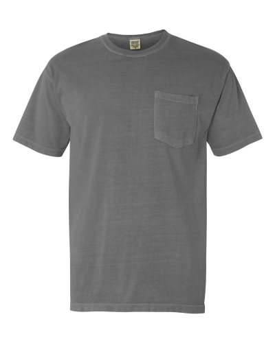 Comfort Colors Pigment-Dyed Pocketed Short Sleeve Shirt - SHIRT PRINTING 4U