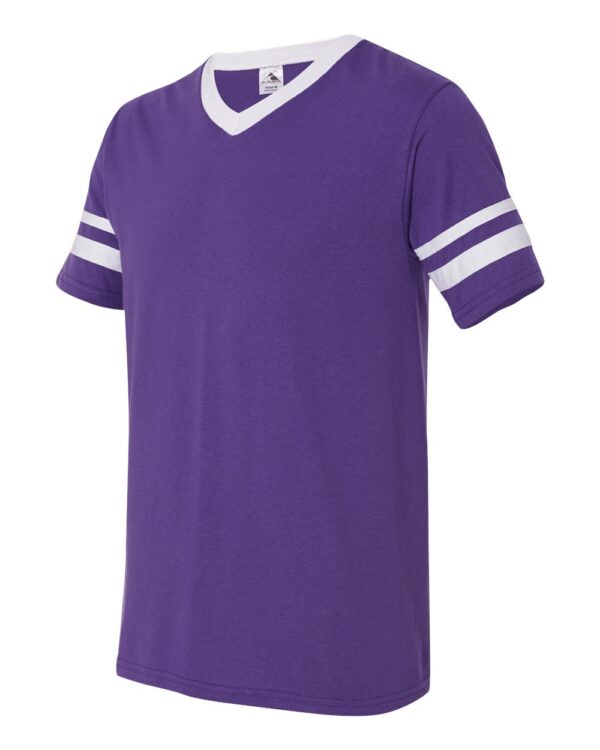 Augusta Sportswear 360 Purple White Side High
