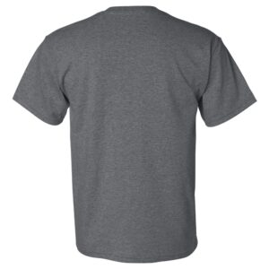 Gildan T-Shirt Uomo Manica Corta Ultra Cotton - Taglia L Colore Indaco/Margherita - 100% Cotone