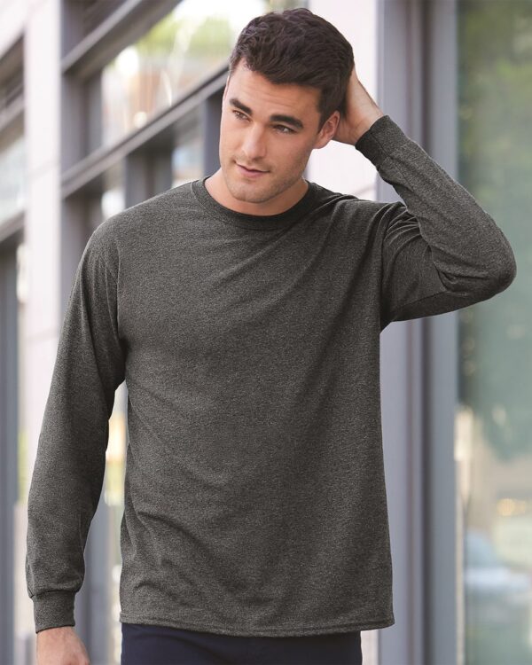 Gildan Ultra Blend 50/50 Long Sleeve T-Shirt - Image 4