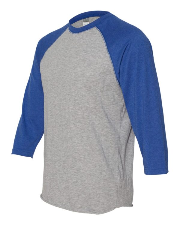 LAT Fine Jersey 3/4 Sleeve Baseball T-Shirt - Image 3