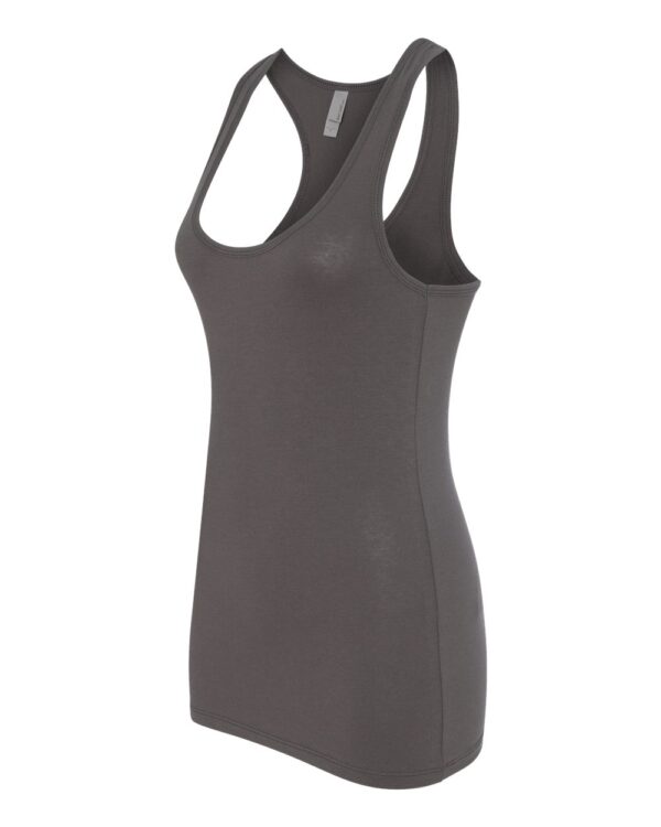 Next Level Women’s Spandex Jersey Racerback Tank - Image 2